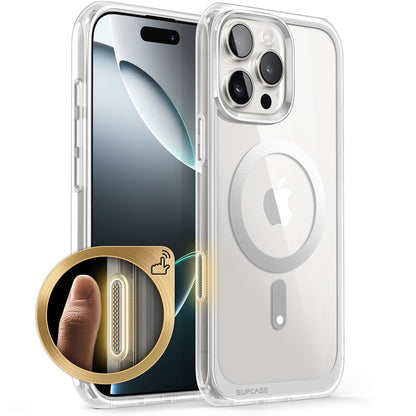 iPhone 16 Pro 6.3 inch Unicorn Beetle MAG Slim Clear MagSafe Camera Control Button Case-Clear