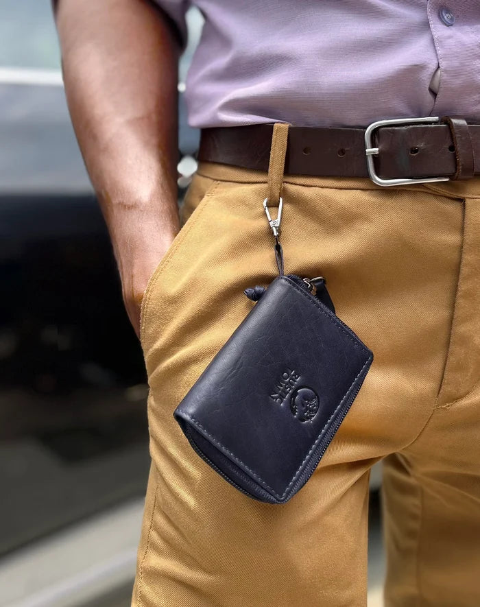 Leather key holder