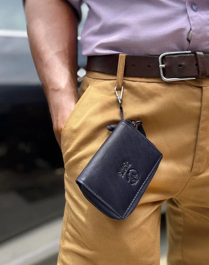 Leather key holder