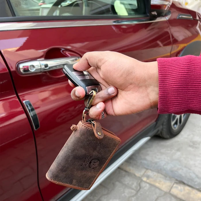 Leather key holder