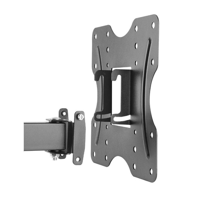iTECH Single Arm Wall Mount TV Bracket for 23" to 43" TVs - Black | LCD522B from DID Electrical - guaranteed Irish, guaranteed quality service. (6977464533180)