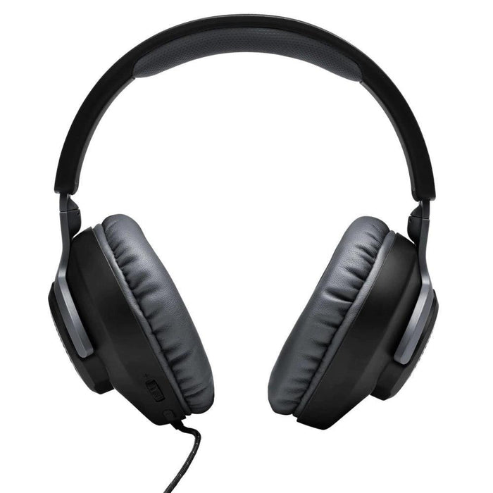 JBL Quantum 100 Over Ear Wired Gaming Headset - Black | JBLQ100BLK from DID Electrical - guaranteed Irish, guaranteed quality service. (6977441726652)