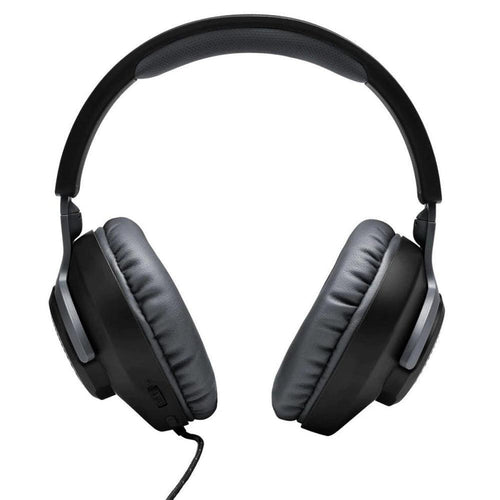 JBL Quantum 100 Over Ear Wired Gaming Headset - Black | JBLQ100BLK from DID Electrical - guaranteed Irish, guaranteed quality service. (6977441726652)