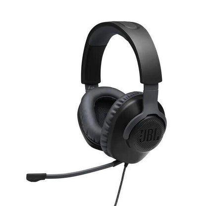 JBL Quantum 100 Over Ear Wired Gaming Headset - Black | JBLQ100BLK from DID Electrical - guaranteed Irish, guaranteed quality service. (6977441726652)