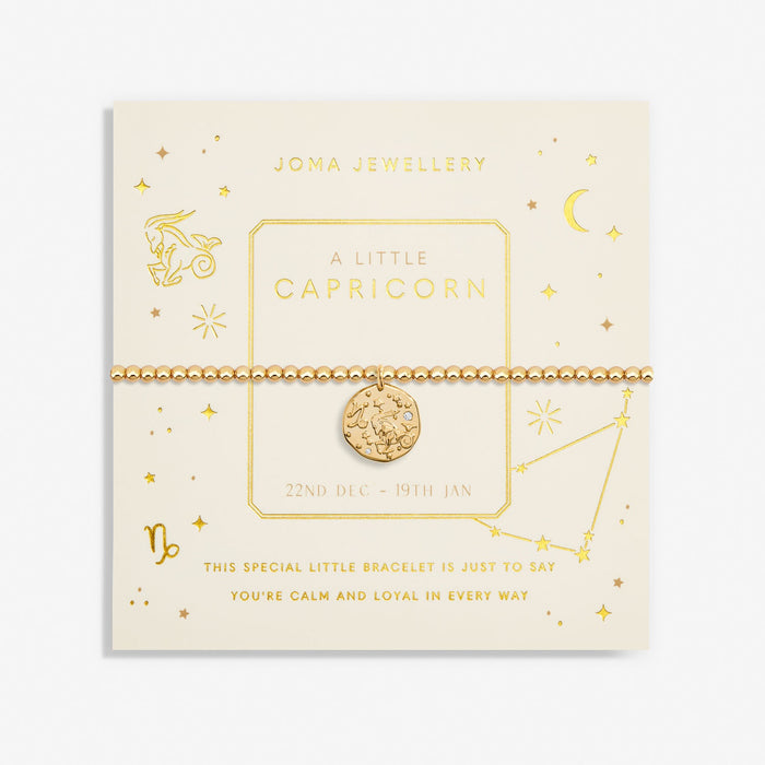 Joma A Little Star Sign Gold - Capricorn Bracelet
