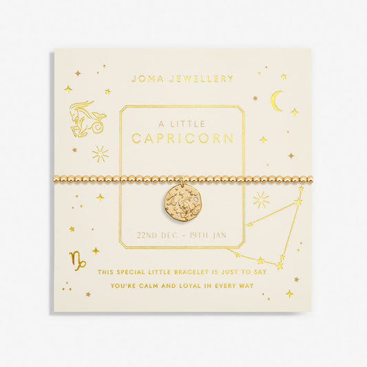 Joma A Little Star Sign Gold - Capricorn Bracelet