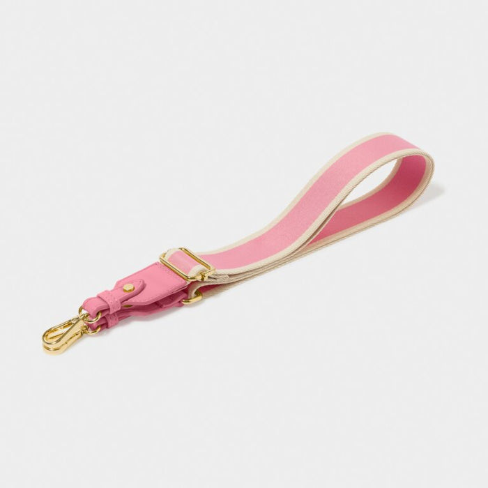 Katie Loxton Canvas Strap - Cloud Pink Stripe