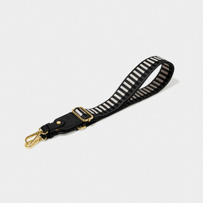 Katie Loxton Canvas Strap - Green Geometric