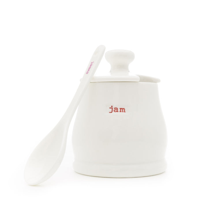 Keith Brymer Jones Jam Jar With Spoon