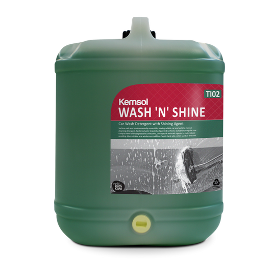 Kemsol Wash N Shine 20L Biodegrable Vehicle Wash
