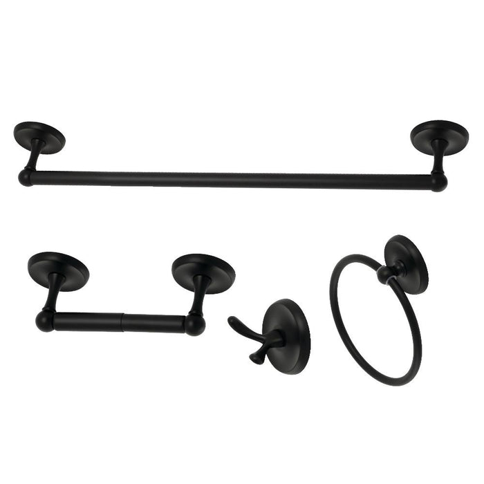 Kingston Brass Victorian 4-Piece Bathroom Accessory Set (BAK312478) main image.