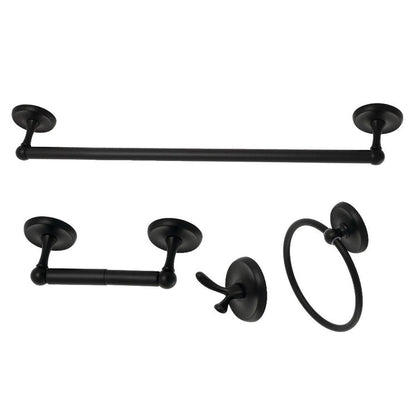Kingston Brass Victorian 4-Piece Bathroom Accessory Set (BAK312478) main image.