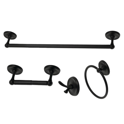 Kingston Brass Victorian 4-Piece Bathroom Accessory Set (BAK312478) main image.