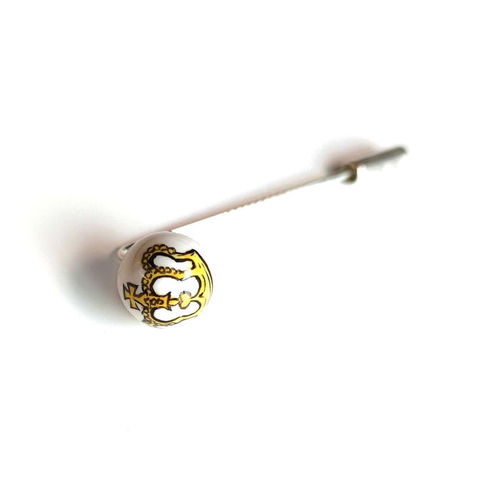 Krone-Anstecknadel | Silber