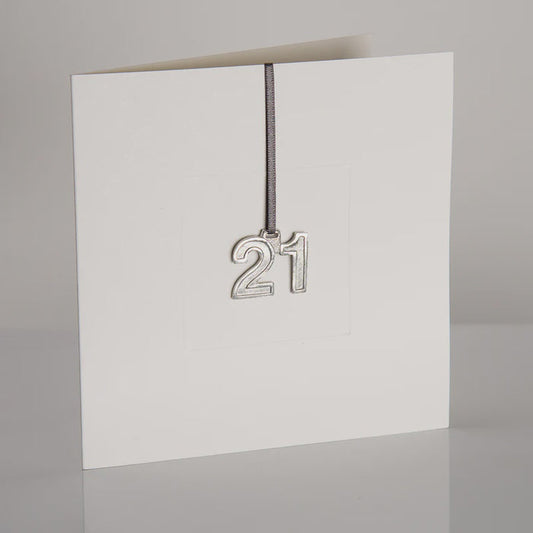 Lancaster & Gibbings 21 Greetings Card