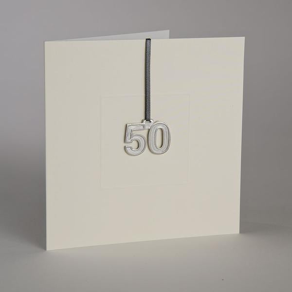 Lancaster & Gibbings 50 Greetings Card