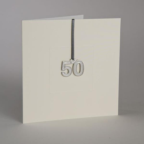 Lancaster & Gibbings 50 Greetings Card