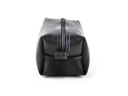 Large upcycled Tire Dopp Travel Kit - Made in the USA - Saves Landfill Space!