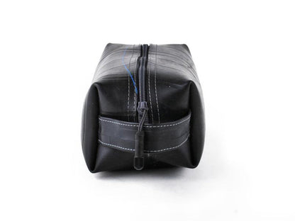 Large upcycled Tire Dopp Travel Kit - Made in the USA - Saves Landfill Space!