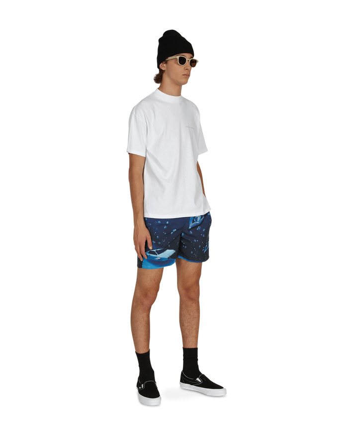 L'Art De L'Automobile Swimwear Short Blue Swimwear Swim Trunks KARESPRIT 004