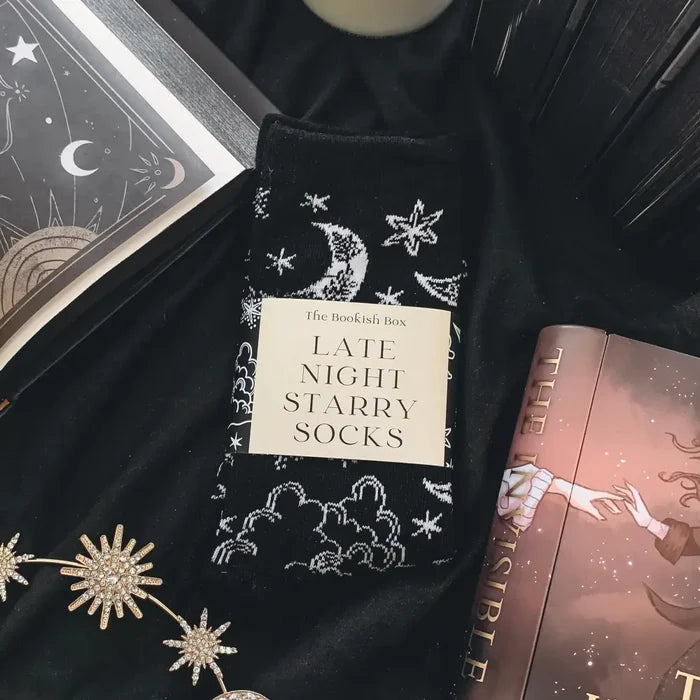 Late Night Reads Cosmic Socks