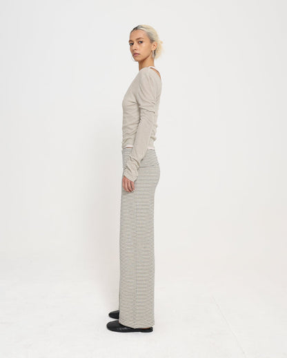 Layered Racer Tank - Sandstone
