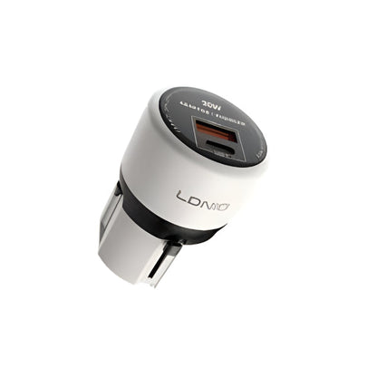 Ldnio All in One Adapter GaN, 30Watts, White