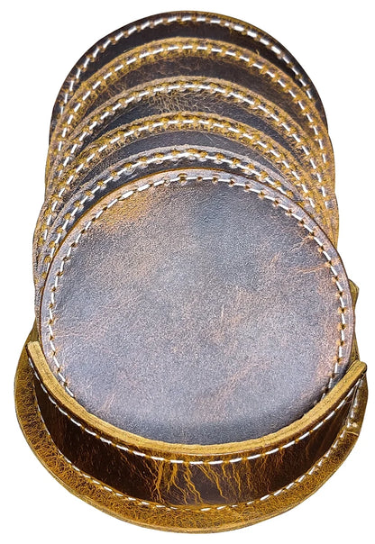 Leather Bar Coaster
