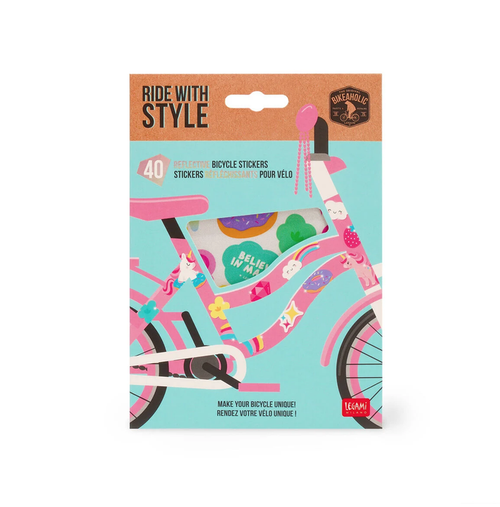 Legami - Reflective Bicycle Stickers - Unicorns