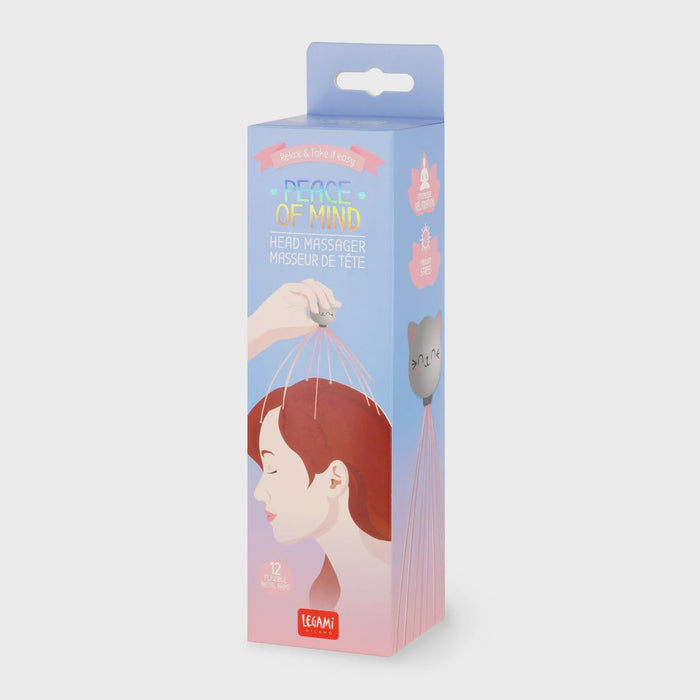 Legami Peace Of Mind Head Massager - Kitty