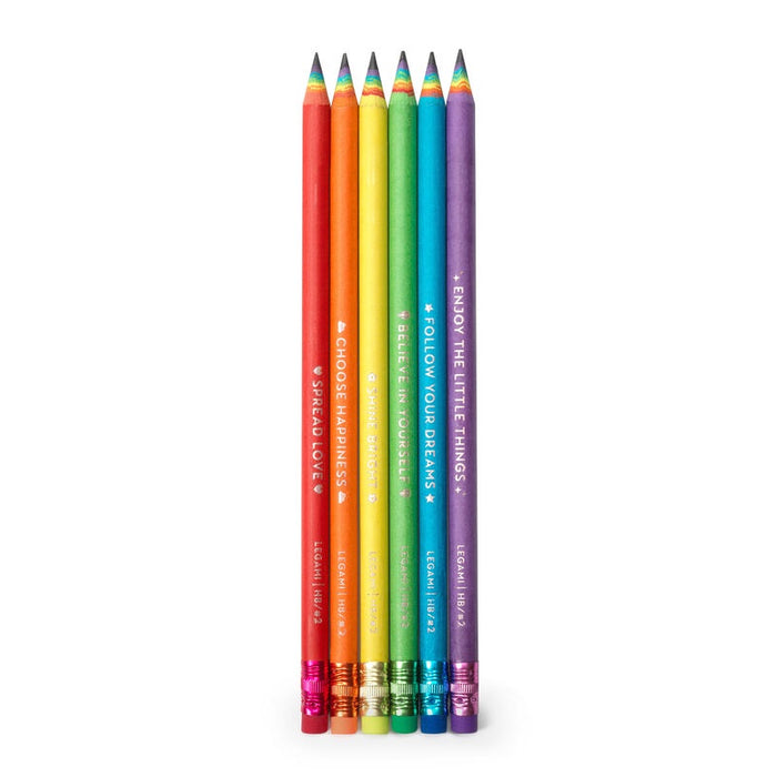 Legami Set of 6 Coloured Pencils