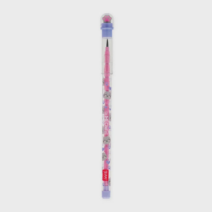 Legami Take A Tip Stackable Pencil - Kitty