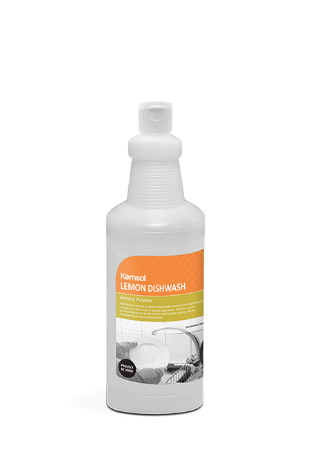 Lemon Dishwash Bottle Kit 1L