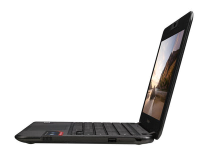 Lenovo N21 11.6" Chromebook - Intel N2840 2.16GHz 16GB SSD 2GB RAM 802.11ac WebCam ChromeOS - Coretek Computers