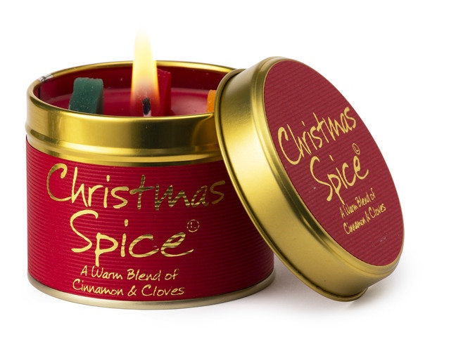 Lily Flame Christmas Spice Candle Tin