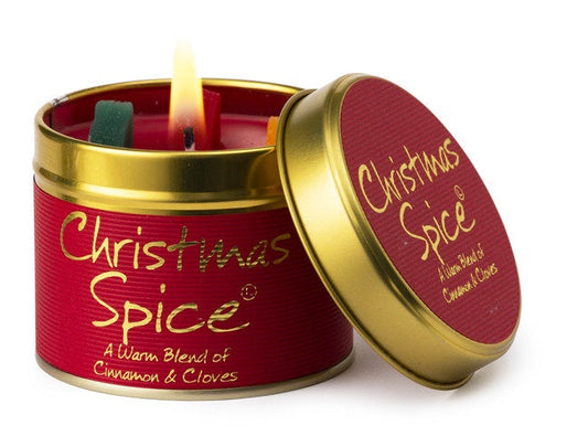 Lily Flame Christmas Spice Candle Tin