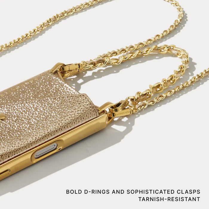 Lily Pouch Set - Metallic Gold/Chrome Gold