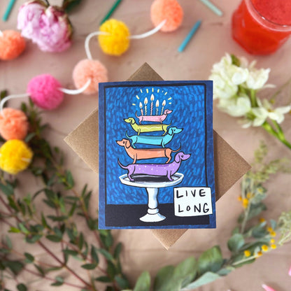 Live Long — Birthday Card