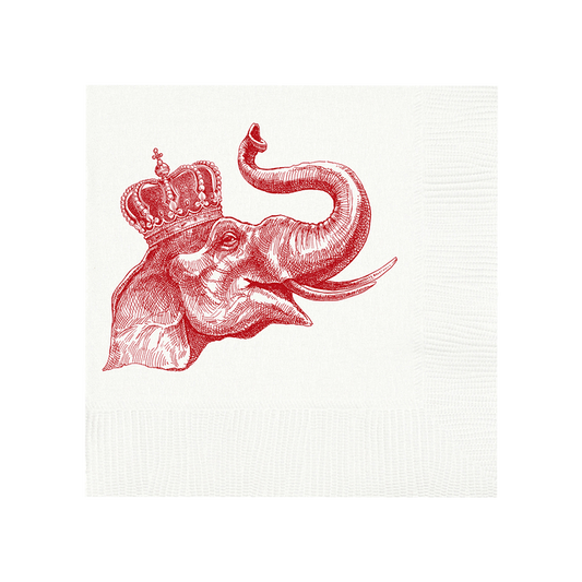 Lucky Elephant Cocktail Napkins