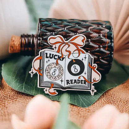 Lucky Reader Sticker Stickers