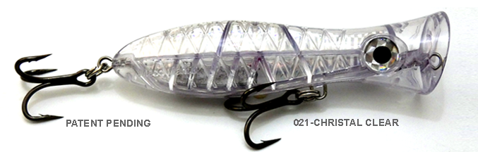 6.7in - 3.7oz / Christal Clear