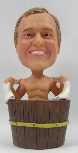 Male Bathtub Bobblehead - National Bobblehead HOF Store