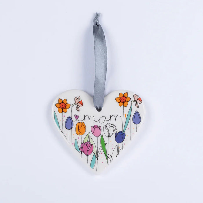 Mam Hanging Decoration - Daffodils & Tulips