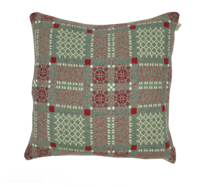 Melin Tregwynt Knot Garden Cushion - Rhiwbob