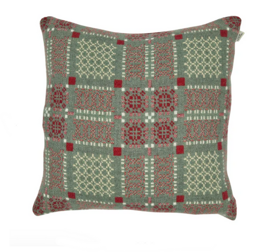 Melin Tregwynt Knot Garden Cushion - Rhiwbob
