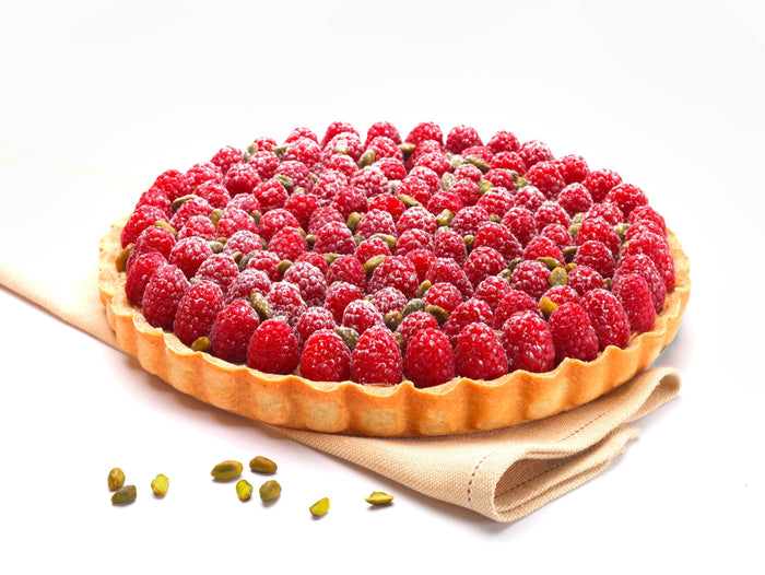 Metal tart tin with easy grip - asimetriA