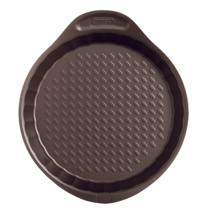 Metal tart tin with easy grip - asimetriA