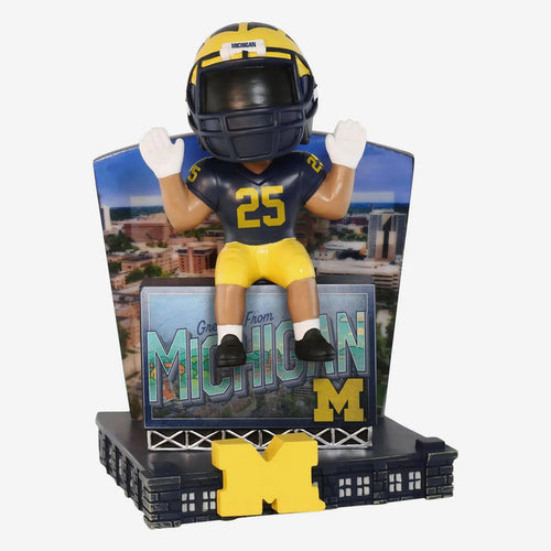 Michigan Wolverines Greetings From Bobblehead