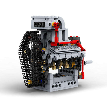 Mini V8 Engine Klemmbausteine - LesDiy - Klemmbausteine