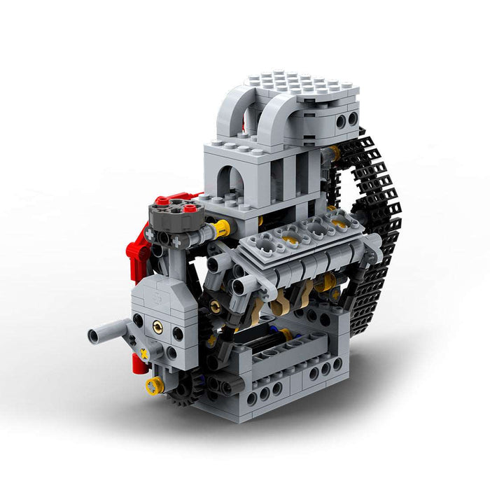 Mini V8 Engine Klemmbausteine - LesDiy - Klemmbausteine
